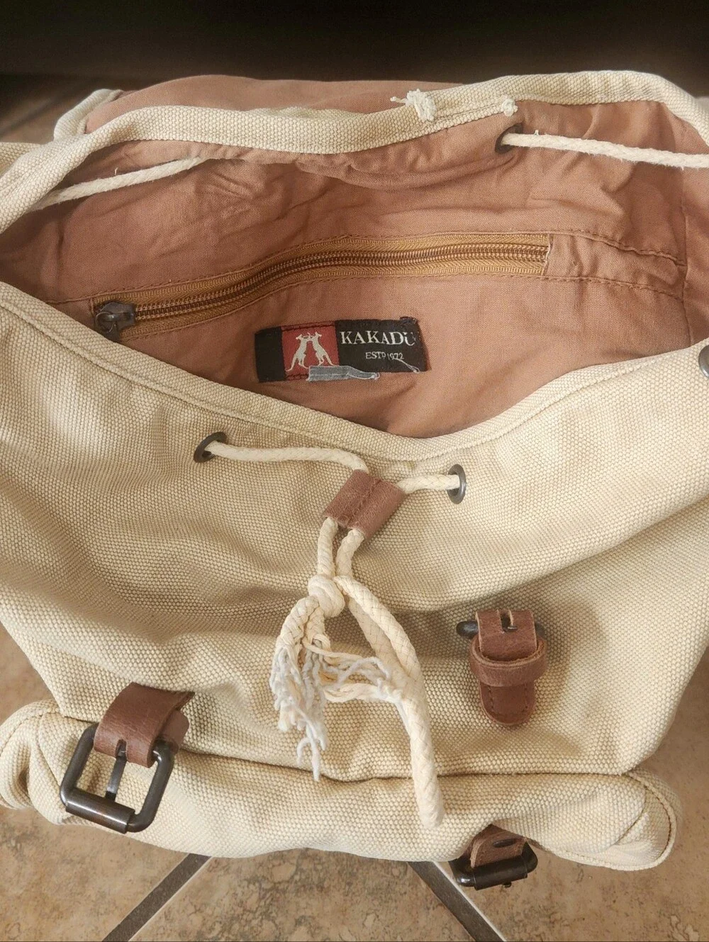 Kakadu Vintage Canvas Backpack